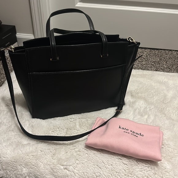 Black Kate Spade handbag - Picture 2 of 3